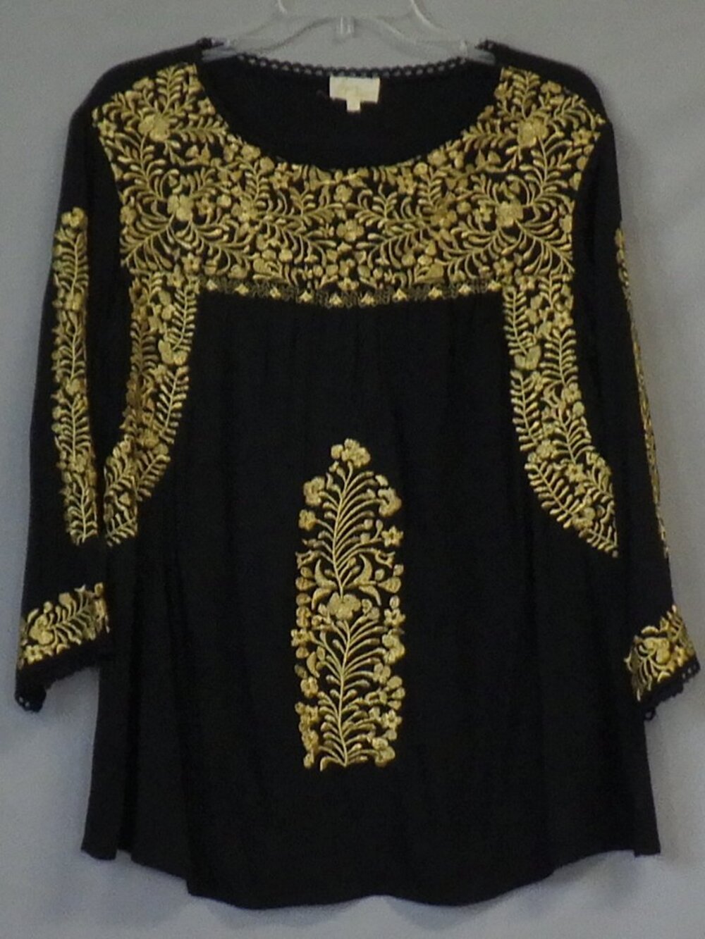 Layerz Clothing Oaxacan-Style Embroidered Blouse